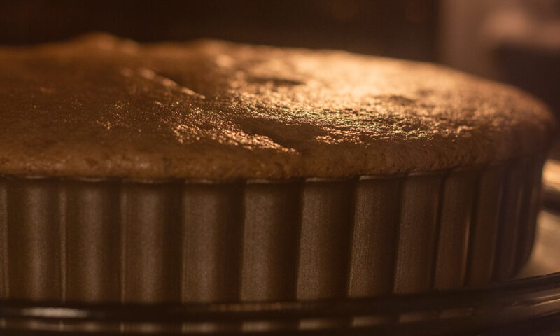 Zitronenkuchen mit mohn