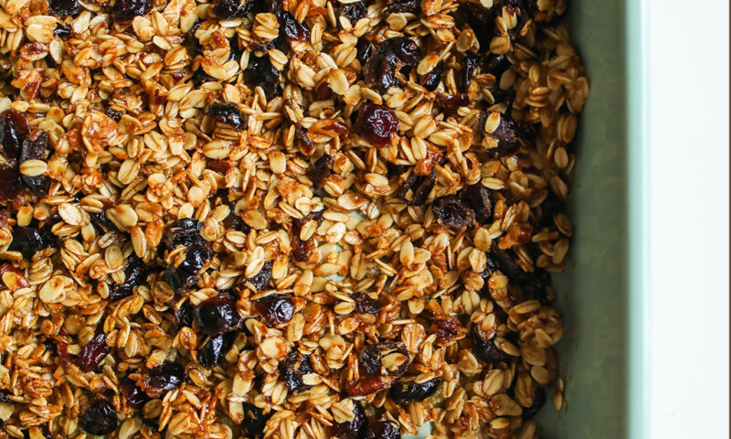 Baked Oats Grundrezept Banane