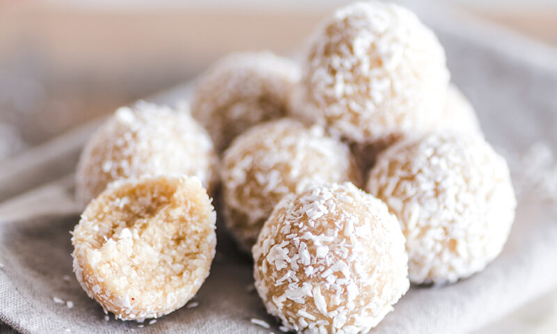 Energy Balls Haferflocken Kokos