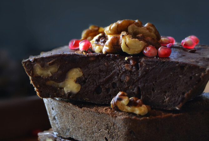 Haferflocken Brownies