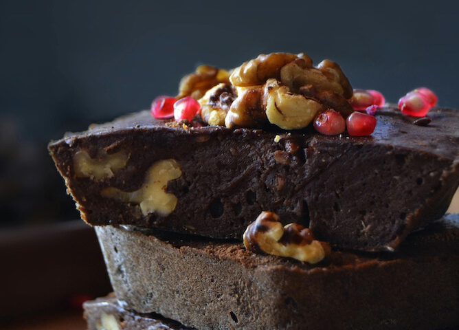 Haferflocken Brownies