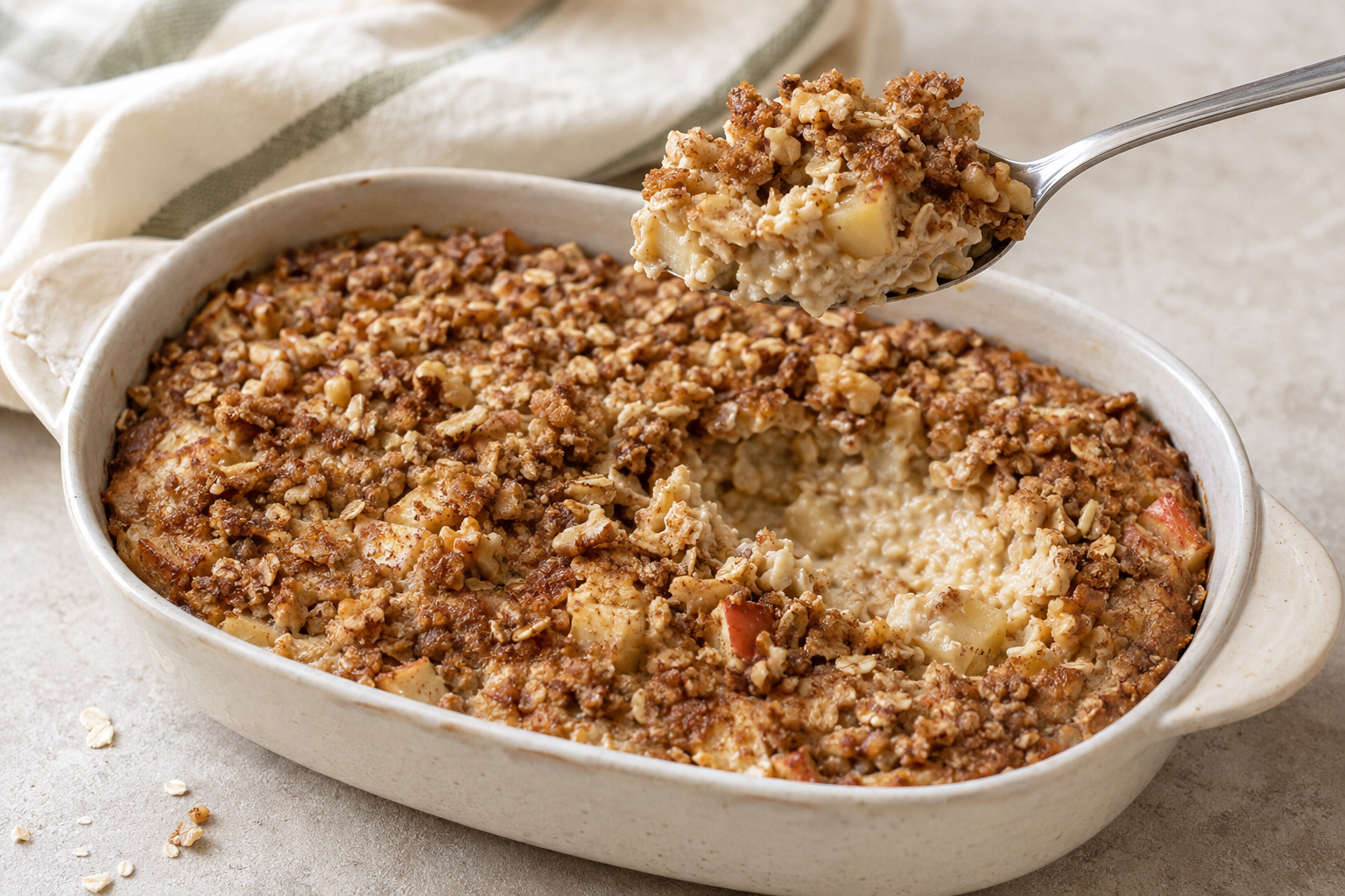 High Protein Baked Oats