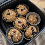 Haferflocken Muffins Airfryer