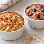 Baked Oats ohne Banane mit Ei