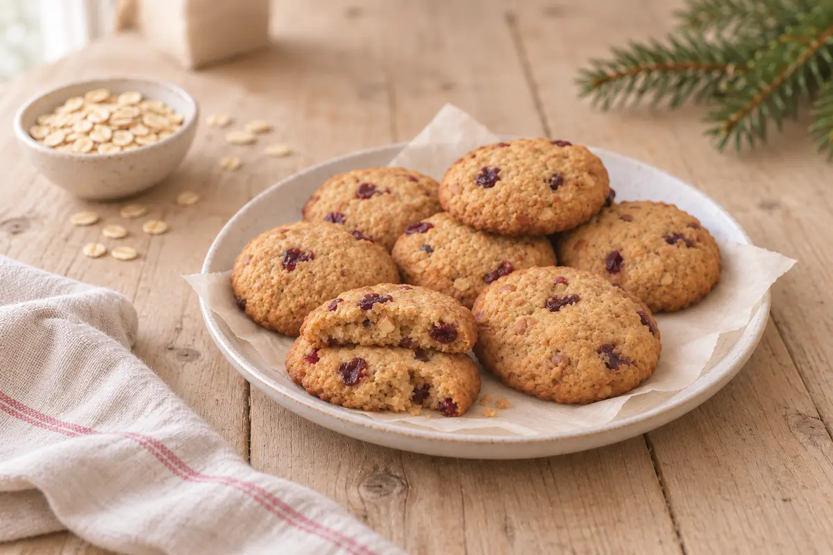 Cranberry Haferflocken Kekse