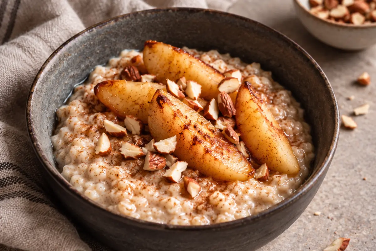 Spekulatius Porridge: cremiges Winter Porridge